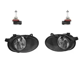 Fog Lights set for Audi A6 C6 pre-facelift (04-08), clear
