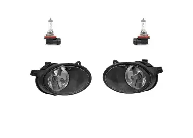 Fog Lights set for Audi A6 C6 pre-facelift (04-08), clear
