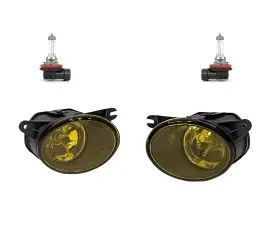 Fog Lights set for Audi A6 C5 facelift (01-04), yellow