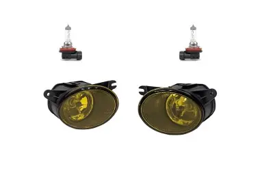 Fog Lights set for Audi A6 C5 facelift (01-04), yellow