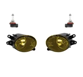 Fog Lights set for Audi A4 B6 (01-05), yellow
