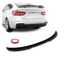 Trunk Spoiler for BMW F34 GT, glossy black