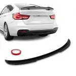 Trunk Spoiler for BMW F34 GT, glossy black