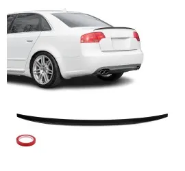 Lip Spoiler for Audi A4 B7 (05-08), glossy black