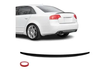 Lip Spoiler for Audi A4 B7 (05-08), glossy black