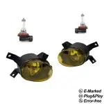 Fog Lights set for Audi A4 B7 (05-08), yellow