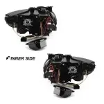 DTM-inspired Xenon Headlights set with White LED Angel Eyes for BMW E92 / E93 PRE-LCI (06-10)