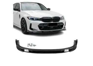 HAUER Front Bumper Lip Spoiler for BMW G20 / G21 LCI (22-26) M-Pack, glossy black
