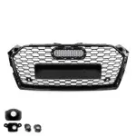 RS-style Front Grille for Audi A5 B9 / S5 B9 (16-19), glossy black