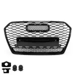 RS-style Front Grille for Audi A6 C7 / S6 C7 facelift (15-18), glossy black