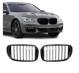 Kidney Grille for BMW G11 / G12 (15-19), glossy black