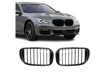 Kidney Grille for BMW G11 / G12 (15-19), glossy black