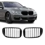 Kidney Grille for BMW G11 / G12 (15-19), glossy black