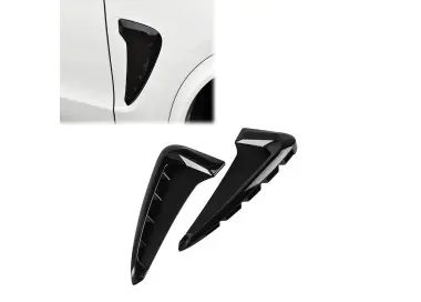 X5M-inspired Fender Vent Trims for BMW X5 F15 (14-18), glossy black