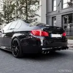 Performance Kit with M5 style Diffuser for BMW F10 / F11, glossy black