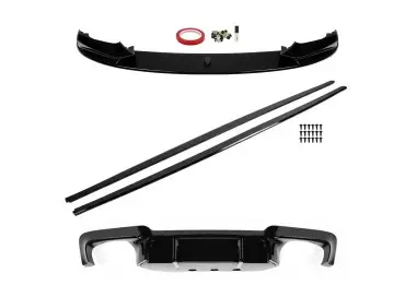 Performance Kit with M5 style Diffuser for BMW F10 / F11, glossy black