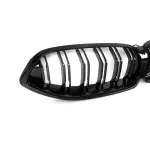 M-Style kidney Grille for BMW G14, G15, G16 PRE-LCI (18-22), dual-slat, glossy black