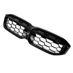 M340-style kidney Grille for BMW G20 / G21 LCI (22-26), glossy black