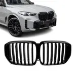Front Kidney Grille for BMW X5 G05 LCI (23-), glossy black