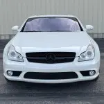 Front Grille for Mercedes-Benz CLS (C219 / W219) prefacelift (04-07), glossy black