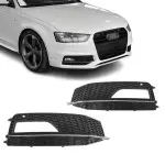 Fog Light Grille / Covers for Audi A4 B8.5 S-Line / S4 B8.5 (12-15)