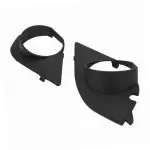 Fog light Trims / Covers set for BMW E60 / E61 with M-Tech / M-Pack front bumper