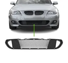 Central Lower Grille + Covers set for BMW E60 / E61...