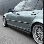 M3-style Side Skirts set for BMW E46 sedan / touring