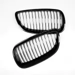 Front kidney Grille set for BMW E92 / E93 (06-10), glossy black