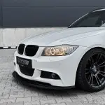 Front kidney Grille set for BMW E90 / E91 LCI (08-11), glossy black