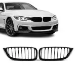 Front kidney Grille set for BMW F32 / F33 / F36 / F80 / F82, glossy black