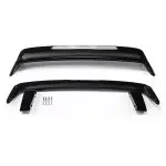 LTW-style Trunk Spoiler + Risers set for BMW E46 sedan / coupe, glossy black