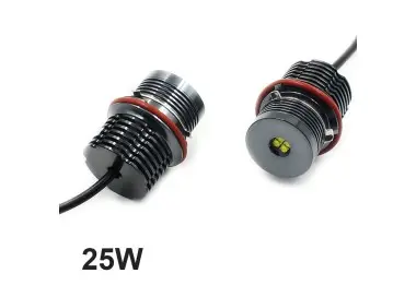 Angel Eyes LED Markers set - 25W for BMW E39 / E53 / E60 / E63 / E65 / E87, white