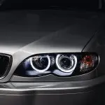 Headlights set with LED Angel Eyes for BMW E46 facelift (01-05) sedan / touring