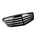 Front Grille for Mercedes-Benz W211 facelift (06-09), glossy black