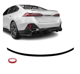Trunk Spoiler for BMW G60 / G90 sedan, glossy black