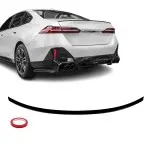 Trunk Spoiler for BMW G60 / G90 sedan, glossy black