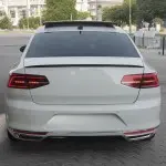 Trunk Spoiler for VW Passat B8 (15-22) sedan, glossy black