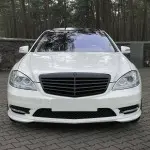 Front Grille for Mercedes-Benz W221 (09-13) without ACC, glossy black