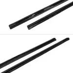 MX-Style Side Skirt Extensions set for VW T5 / T5.1 / T6 / T6.1 short weel base, glossy black