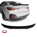PSM style Trunk Spoiler for BMW G26 Gran Coupe, glossy black