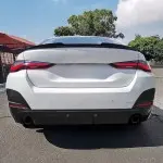 M4 style Trunk Spoiler for BMW G26 Gran Coupe, glossy black