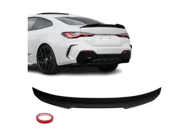 PSM style Trunk Spoiler for BMW G22 / G82 Coupe, glossy black