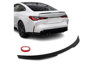 M4 style Trunk Spoiler for BMW G22 / G82 Coupe, glossy black
