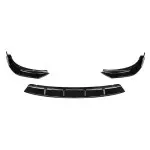 WR Front bumper Lip for BMW G20 / G21 (18-22) with M-Pack, glossy black