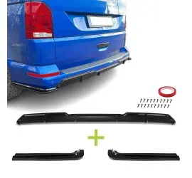 MX-style Rear Bumper Diffuser + Splitters set for VW...
