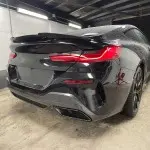 M4 style Trunk Spoiler for BMW G15 / F92 coupe, glossy black