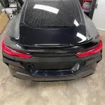 M4 style Trunk Spoiler for BMW G15 / F92 coupe, glossy black