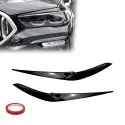 Headlight Eyebrows / Trims set for G05 X5 / G06 X6 PRE-LCI (18-23), glossy black