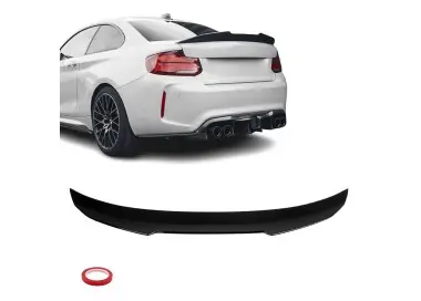 PSM style Trunk Spoiler for BMW F22 / F23 / F87, glossy black